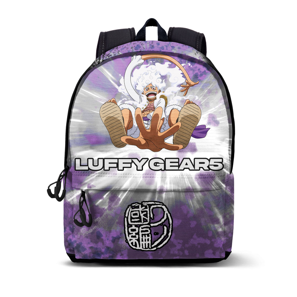 One Piece Luffy Gear 5-Mochila Pequeña HS FAN, Lila