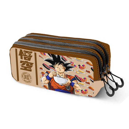 Dragon Ball (Bola de Dragón) Goku Foodie-Estuche Portatodo Trick FAN 2.2, Marrón