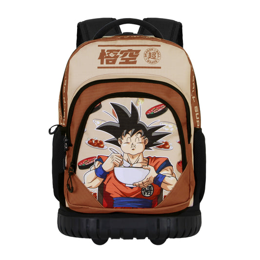 Dragon Ball (Bola de Dragón) Goku Foodie-Mochila Trolley GTS FAN, Marrón