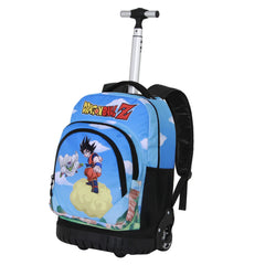 Dragon Ball Goku Piccolo-Zaino Trolley GTS FAN, Blu