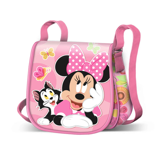 Disney Minnie Mouse Kitten-Mini Muffin Crossbody Bag, Pink
