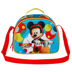 Disney Mickey Mouse Scooter-3D Lunch Bag, Blue
