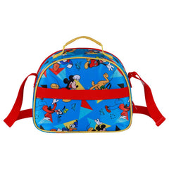 Disney Mickey Mouse Scooter-3D Lunch Bag, Blue