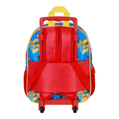 Disney Mickey Mouse Scooter-Mochila 3D con Ruedas Pequeña, Azul