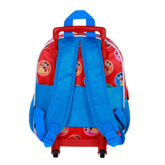 Disney Mickey Mouse Star-Small 3D Backpack with Wheels, Multicolour