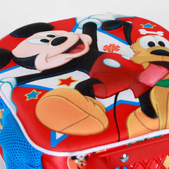 Disney Mickey Mouse Star-Small 3D Backpack with Wheels, Multicolour