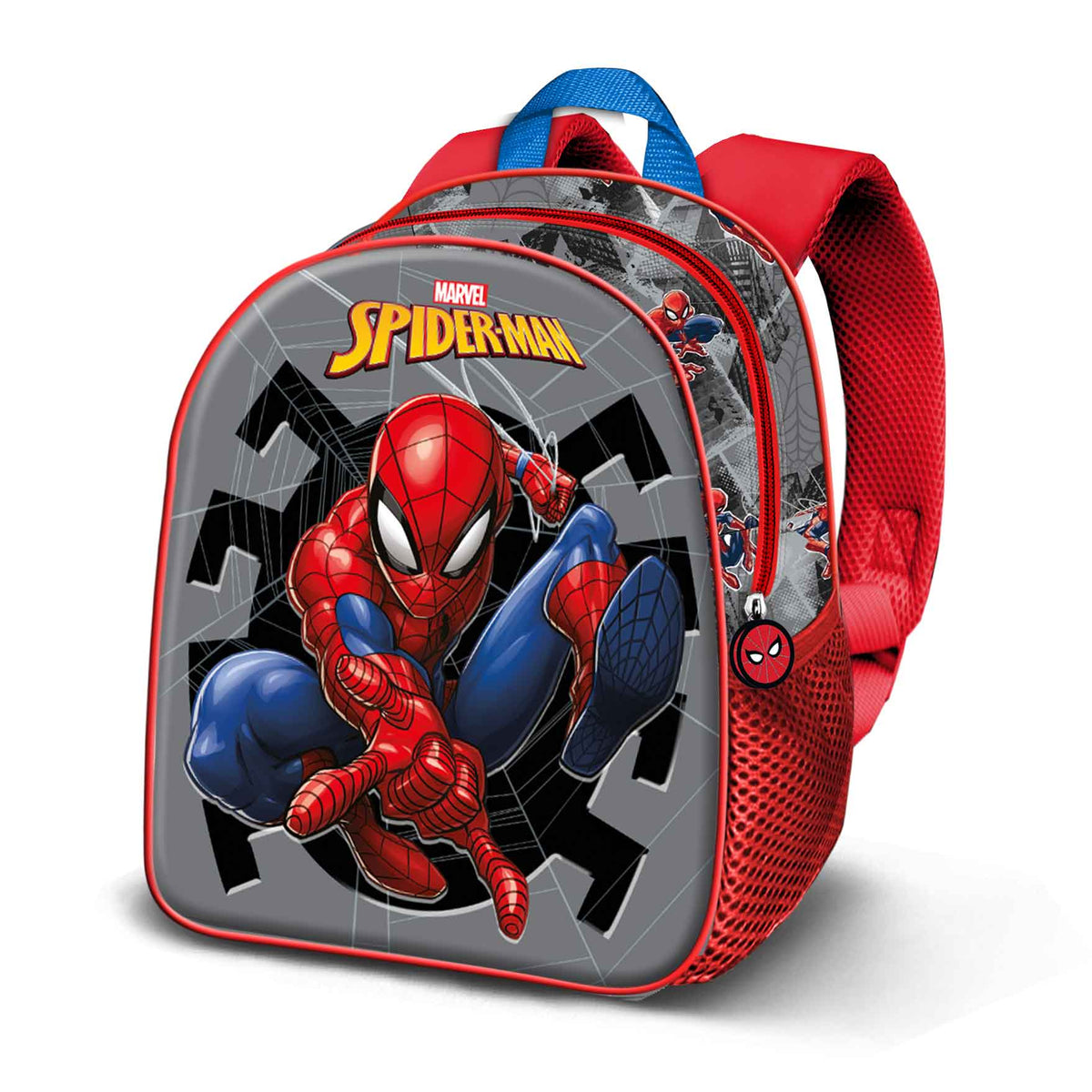 Marvel Spiderman Symbol-Basic Backpack, Grey