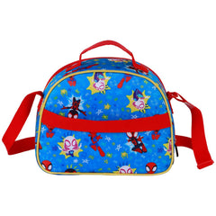 Marvel Spiderman Amazing-Bolsa Portamerienda 3D, Rojo