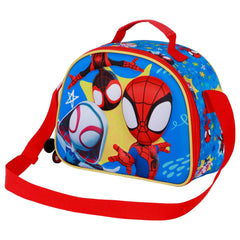 Marvel Spiderman Amazing-Bolsa Portamerienda 3D, Rojo