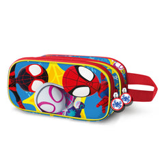 Marvel Spiderman Amazing-Trousse 3D Double, Rouge