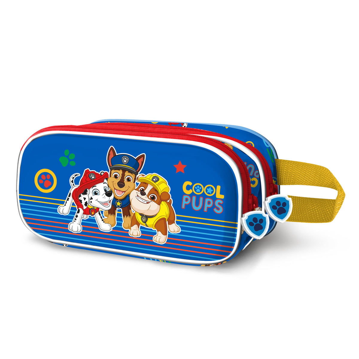 Paw Patrol La Patrulla Canina Cool-Estuche Portatodo 3D Doble, Azul