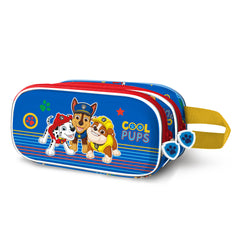 Paw Patrol La Patrulla Canina Cool-Estuche Portatodo 3D Doble, Azul