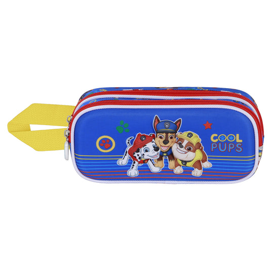 Paw Patrol Cool-Astuccio 3D Doppio, Blu