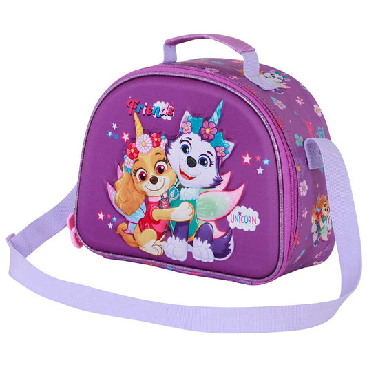 Paw Patrol Magic-3D Lunch Bag, Lilac