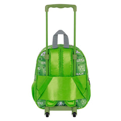 Marvel Hulk Rage-Mochila 3D con Ruedas Pequeña, Verde