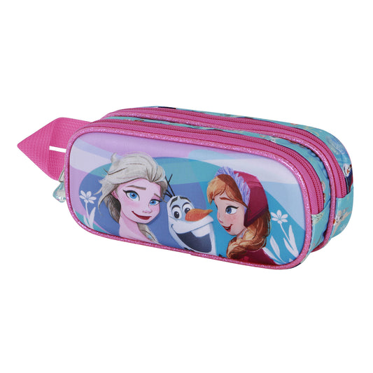Disney La Reine des Neiges 2 (Frozen 2) Family-Trousse 3D Double, Bleu