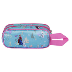 Disney La Reine des Neiges 2 (Frozen 2) Family-Trousse 3D Double, Bleu