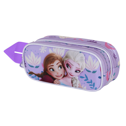Disney La Reine des Neiges 2 (Frozen 2) Beauty-Trousse 3D Double, Lilas