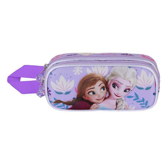 Disney La Reine des Neiges 2 (Frozen 2) Beauty-Trousse 3D Double, Lilas