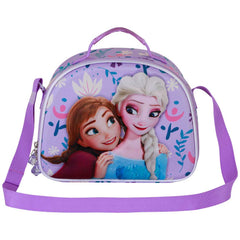 Disney Frozen 2 Beauty-3D Lunch Bag, Lilac
