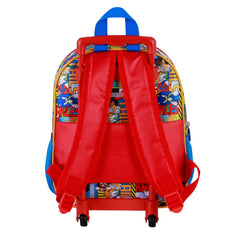 Sonic The Hedgehog - SEGA Unstoppable-Mochila 3D con Ruedas Pequeña, Azul