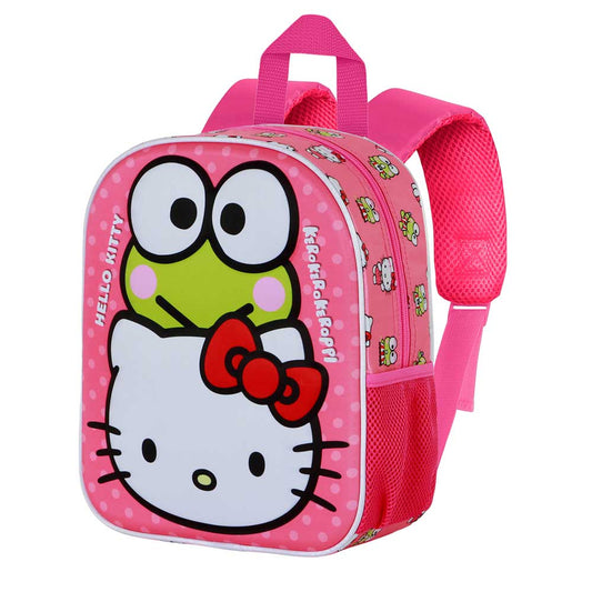 Sanrio Hello Kitty Funny-Mochila 3D Elite, Rosa