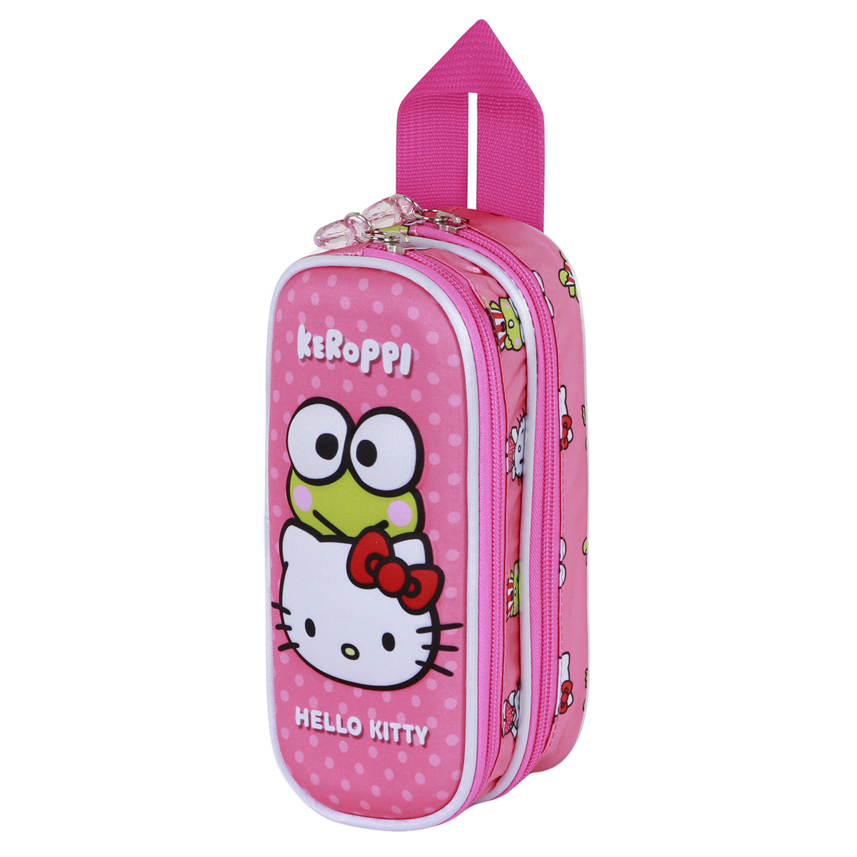 Sanrio Hello Kitty Funny-Astuccio 3D Doppio, Rosa