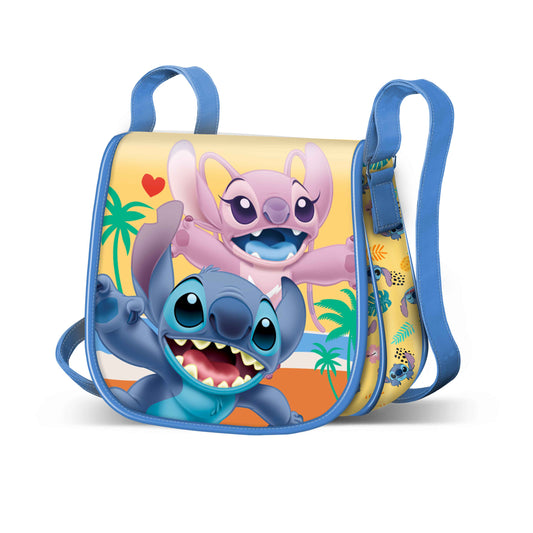 Disney Lilo y Stitch Ocean-Bolso Muffin Mini, Azul