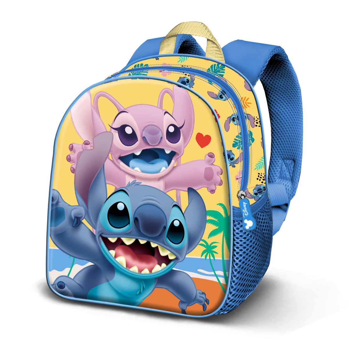 Disney Lilo and Stitch Ocean-Basic Backpack, Blue