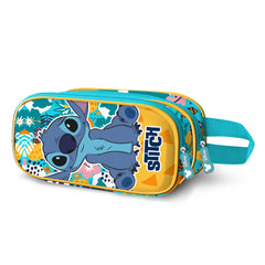 Disney Lilo y Stitch Colors-Estuche Portatodo 3D Doble, Turquesa