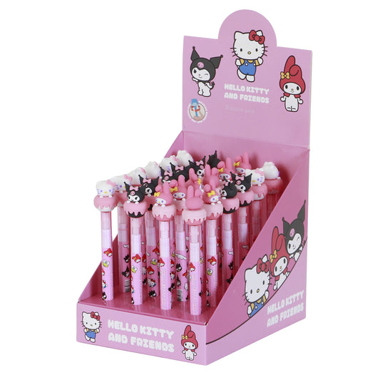 Hello Kitty Mix-Expositor 24 Unidades Lápis Eternal, Rosa