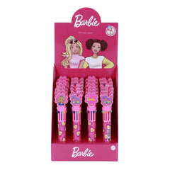 Barbie Mix-Espositore 24 Unità Penna 10 Color, Rosa