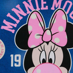 Disney Minnie Mouse Varsity-Borsa da Spiaggia Soleil, Blu