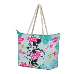 Disney Minnie Mouse Tropic-Borsa da Spiaggia Soleil, Verde