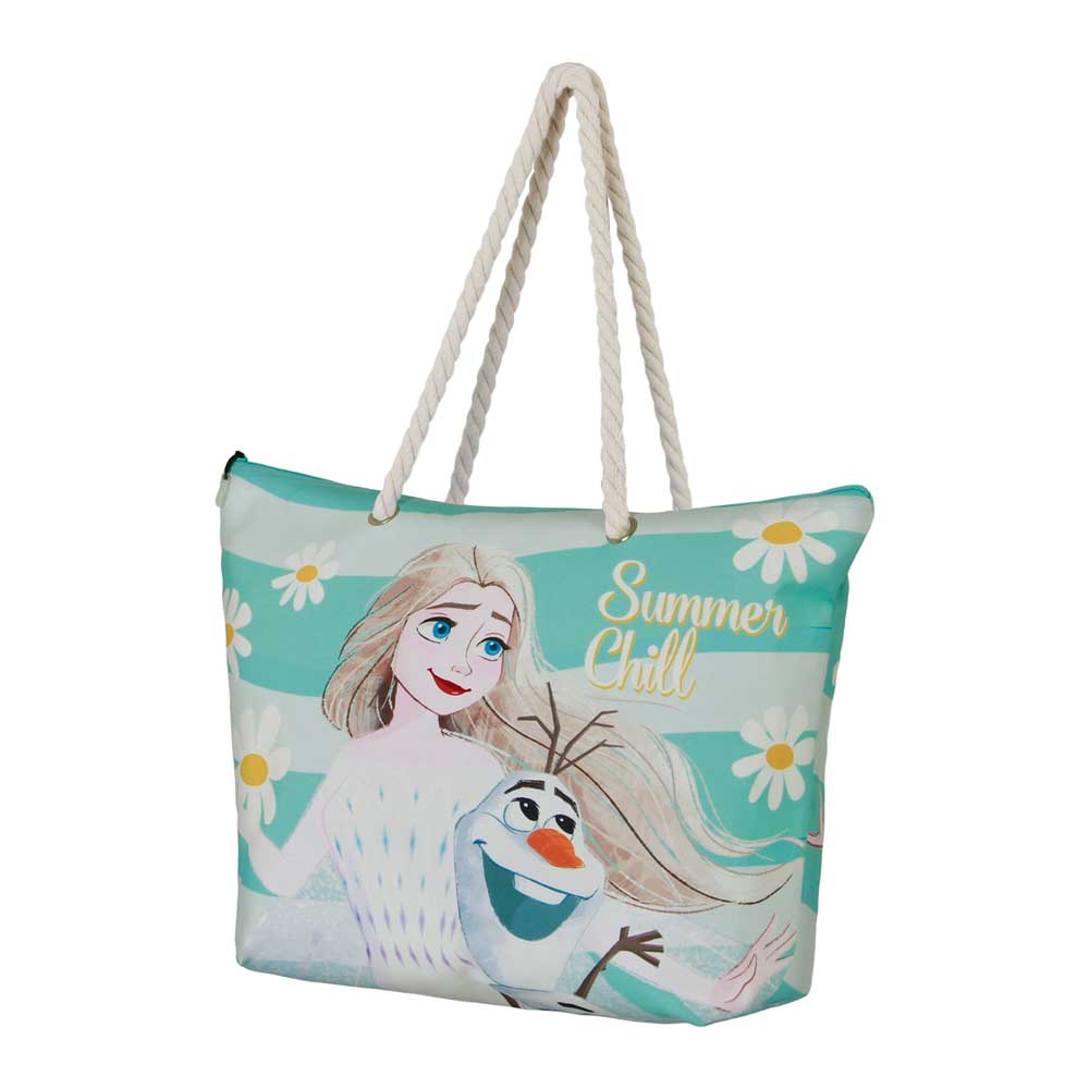 Disney Frozen 2 Chill-Borsa da Spiaggia Soleil, Blu