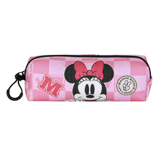 Disney Minnie Mouse Journey-Quadratisches Federmäppchen FAN 2.2, Rosa