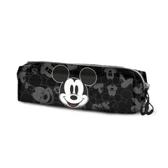 Disney Mickey Mouse Year-Estuche Portatodo Cuadrado FAN 2.2, Negro