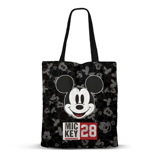 Disney Topolino Year-Borsa della Spesa Shopping FAN, Nero