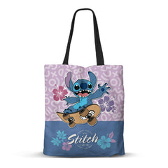 Disney Lilo and Stitch Skate-FAN Shopping Bag, Lilac