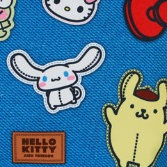 Sanrio Hello Kitty Stickers-Borsa da Spiaggia Soleil, Blu