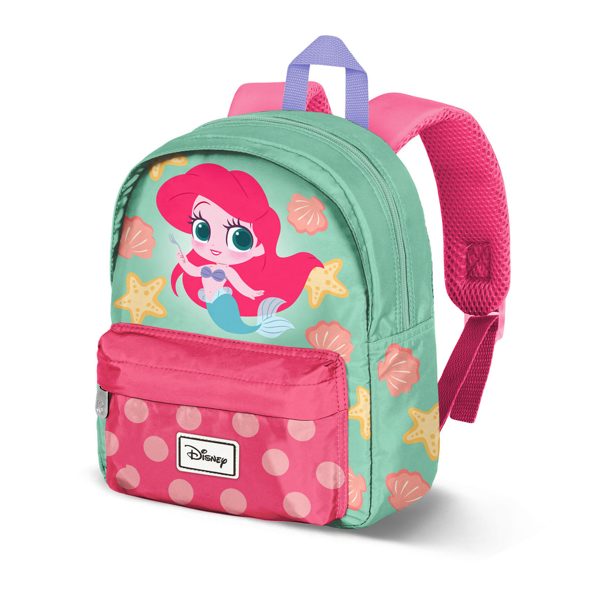 Disney Ariel Fork-Joy Preschool Backpack, Green