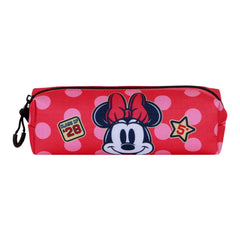 Disney Minnie Mouse Class-FAN Square Pencil Case 2.2, Pink