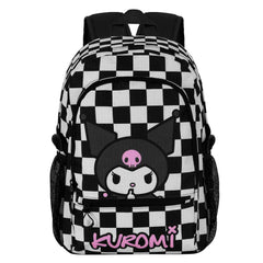 Sanrio Kuromi B and W-FAN Fight Backpack 2.2, Black