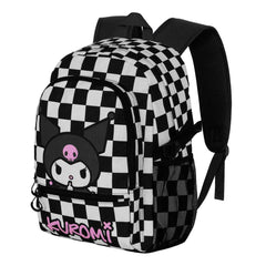 Sanrio Kuromi B and W-FAN Fight Backpack 2.2, Black