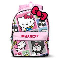 Sanrio Hello Kitty Panels-FAN HS Backpack 2.2, Multicolour
