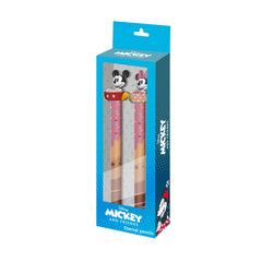 Disney Topolino e Minni Mix-Confezione di 2 Matite Eterne, Multicolore