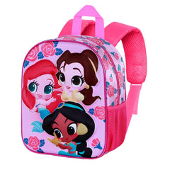 Disney Princess Flowers-Elite 3D Backpack, Pink