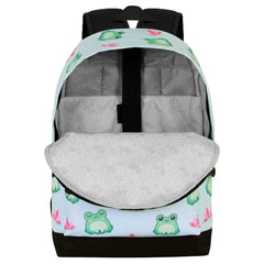 Oh My Pop Froggy-FAN HS Backpack 2.2, Turquoise