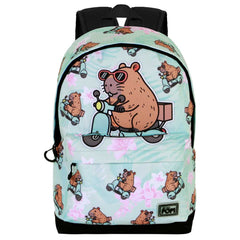 Oh My Pop Capybara-FAN HS Backpack 2.2, Green