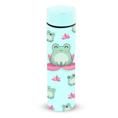 Oh My Pop Froggy-Botella Inteligente Block, Turquesa